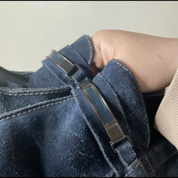 Suede Loafer Slip On Shoe Preppy Mens Size 10.5 STACY ADAMS - Picture 3 of 11